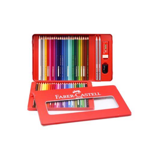 مدادرنگی 48 رنگ فلزی طرح کلاسیک فابرکاستل